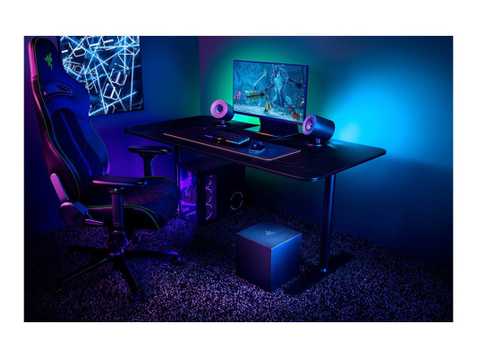 Razer  |  Gaming Speakers with wired subwoofer  |  Nommo V2 - 2.1  |  No  |  Bluetooth
