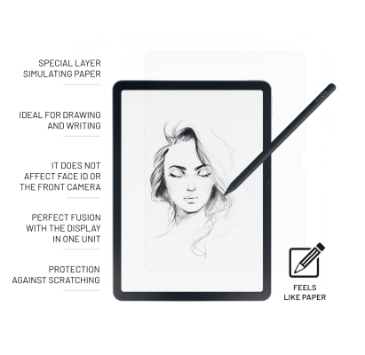 FIXED PaperGlass ekrāna aizsargplēve Apple iPad Air 11" (2024-2026)