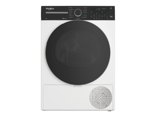 Whirlpool WP B8X WBS EE Dryer  |  Heat Pump  |  8 kg  |  Depth 67.4 cm  |  Energy Class B  |  Wi-Fi  |  White