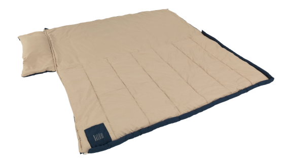 Outwell Contour Lux XL Deep Blue Sleeping Bag - Left zipper