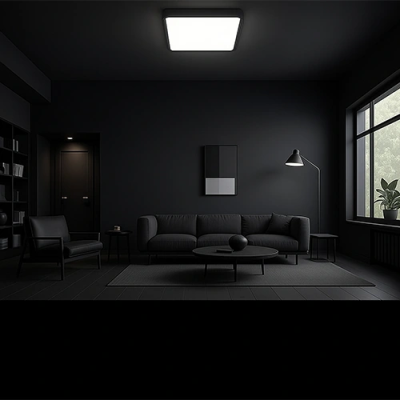LED Waterproof luminaire 24W, 3CCT, 2640Lm, IP44, 300 x 300 x 25 mm