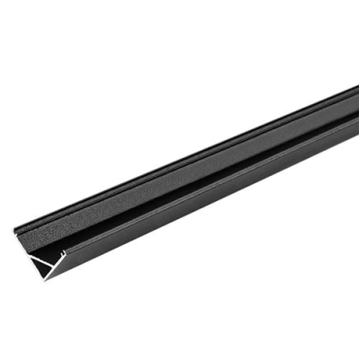 Corner anodized aluminum profile for LED strip HB-15.8X15.8BM