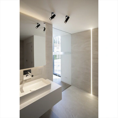 Anodized tile aluminum profile for LED strip HB-55.3X12.8