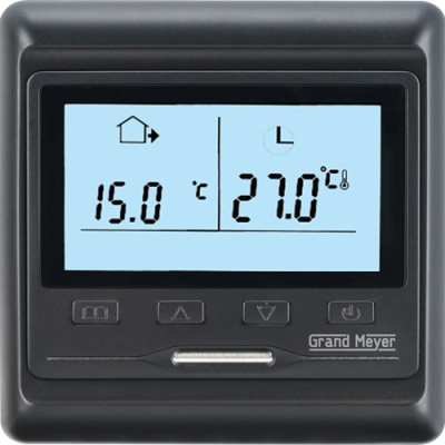 Programmable temperature controller HW800, 16A, 3.6 kW
