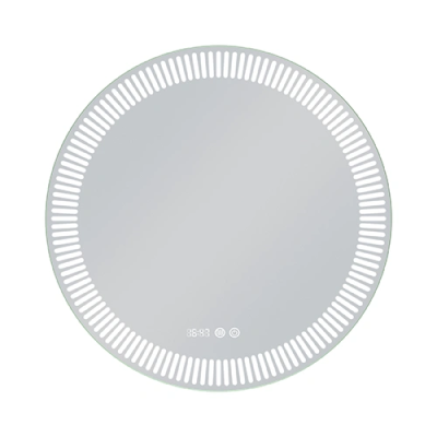 LED mirror with heating function STELLARA, Ø 80 cm, 2700-6500K, 26W, 2904Lm, IP44