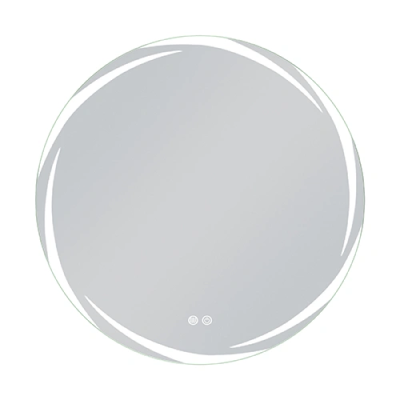 LED mirror with heating function CHIARO, Ø 80 cm, 2700-6500K, 24W, 2662Lm, IP44