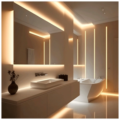 LED strip SMD5050, 4000K, IP20, 12V, 10W / m, 580Lm / m