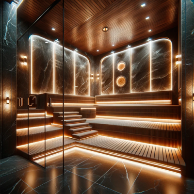 LED strip for sauna COB, 4000K, IP66, 24V, 14W / m, 1400Lm / m