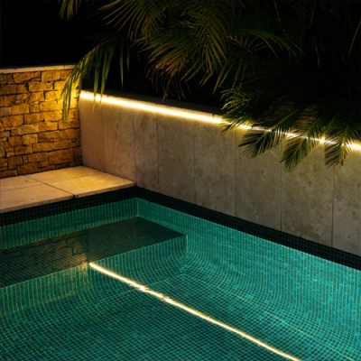 LED lente COB 220V, 3000K, IP67, 11W / m, 810Lm / m