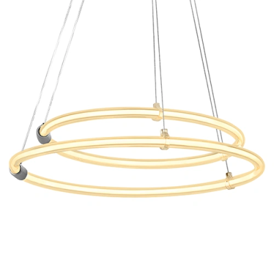 LED Pendant light DECOR AURA 2XPEND, 21W, 3000K, 3200Lm, IP20