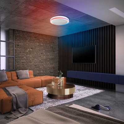 LED Smart ceiling lamp, plafond, 38W, 3800Lm, warm-neutral-cold white + multicolor, Smart+ Orbis Ceiling ZEST MAGIC RGB