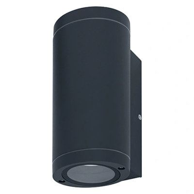 Facade luminaire, excl. 2xGU10, max 2x35W, IP44, IK03, ENDURA BEAM