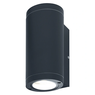 Facade luminaire, excl. 2xGU10, max 2x35W, IP44, IK03, ENDURA BEAM