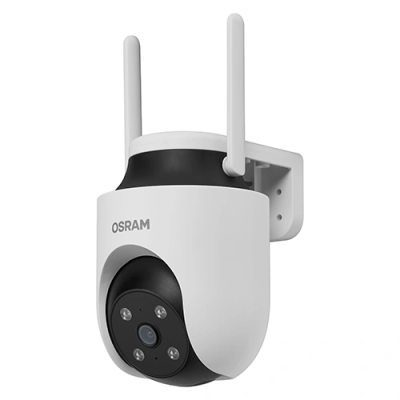 OSRAM SMART+ WiFi Outdoor Security Camera 360  |  Two-Way Audio  |  Siren