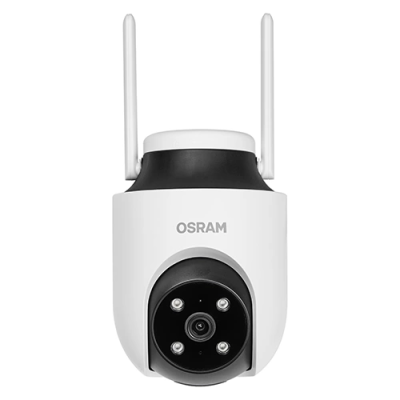 OSRAM SMART+ WiFi Outdoor Security Camera 360  |  Two-Way Audio  |  Siren