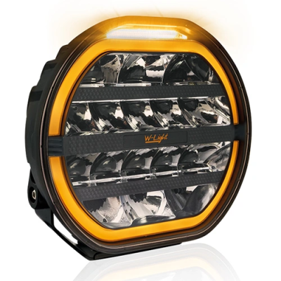 Additional car high beam headlight 12-48V, 9000Lm, 5500K, IP67, Fury 9&amp;quot;