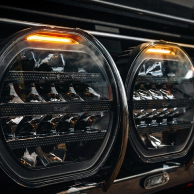 Additional car high beam headlight 12-48V, 9000Lm, 5500K, IP67, Fury 9&amp;quot;