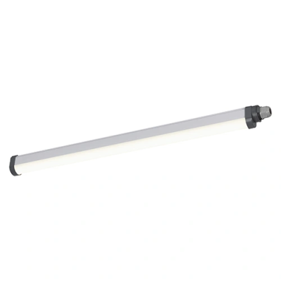 LED linear light 18W, 4000K, 2250Lm, 64 cm, DAMP PROOF Essential Extrusion