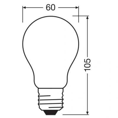 LED Bulb E27, A100, 11W, 2700K, 1521Lm, 300°