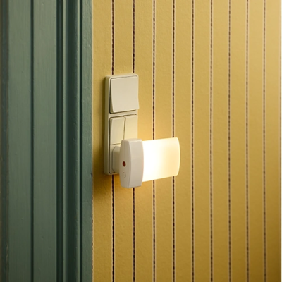 Plug-in LED night light with light sensor LUNETTA 2700К-6000K + RGB, IP20, 0.28W