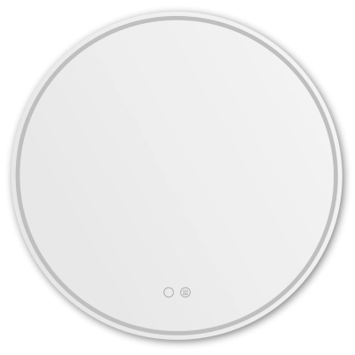 Mirror with LED lighting and anti fog function Ø 60 cm, 24W, 3CCT