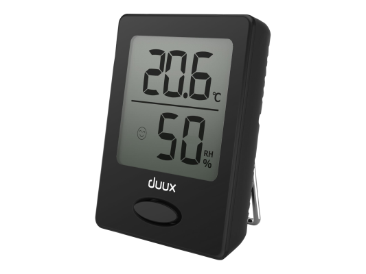 Duux  |  Sense  |  Black  |  LCD display  |  Hygrometer + Thermometer