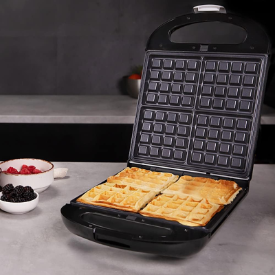 Cecotec Sandwich Maker  |  Rock'nToast Family 3in1  |  1500 W  |  Number of plates 3  |  Black