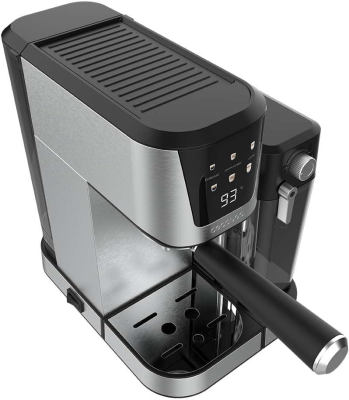 Cecotec  |  Coffee Machine with Milk Frother  |  Power Espresso 20 Cream  |  Semi-Automatic  |  20 bar  |  1350 W  |  Black / Silver