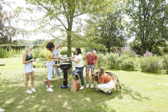 Barbecook ogļu grils Loewy 45, 43 x 43 x 97 cm  |  BC-CHA-1007  |  Melns