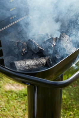 Barbecook ogļu grils Loewy 55, 59.8 x 35.4 x 101 cm  |  BC-CHA-1009  |  Melns