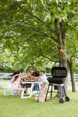 Barbecook ogļu grils Magnus Original, 85 x 64 x 110 cm  |  BC-CHA-1067  |  Melns