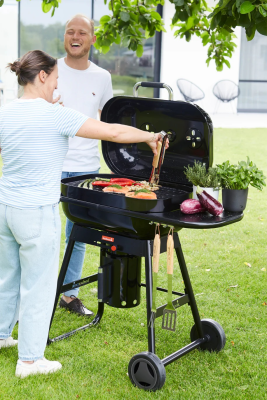 Barbecook ogļu grils Magnus Comfort, 85 x 64 x 110 cm  |  BC-CHA-1068  |  Melns