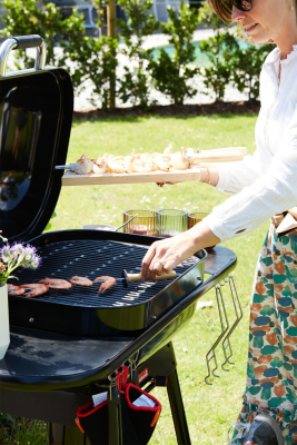 Barbecook ogļu grils Magnus Premium, 85 x 64 x 110 cm  |  BC-CHA-1069  |  Melns