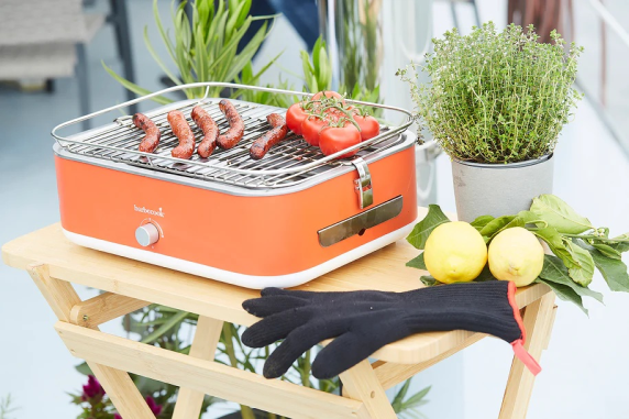 Barbecook BC-ELE-1001  |  Elektriskais grils E-Carlo  |  Galda  |  2500 W  |  Sarkans