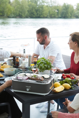 Barbecook Electric Grill E-Carlo  |  BC-ELE-1003  |  Table  |  2500 W  |  Midnight Grey