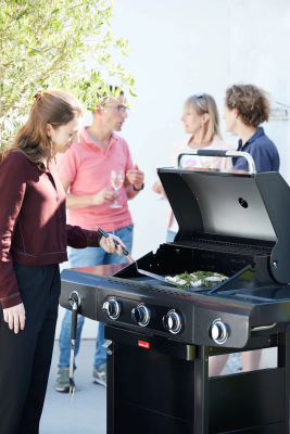 Barbecook gāzes grils Siesta 310 Grafīts, 124 x 56 x 118 cm  |  BC-GAS-2072