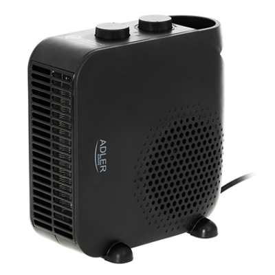 Adler  |  Sildītājs  |  AD 7725b  |  Ventilators sildītājs  |  2000 W  |  Jaudas līmeņu skaits 2  |  Melns