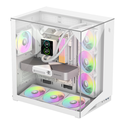Gamemax Case  |  NEX C56 VC WH  |  ATX