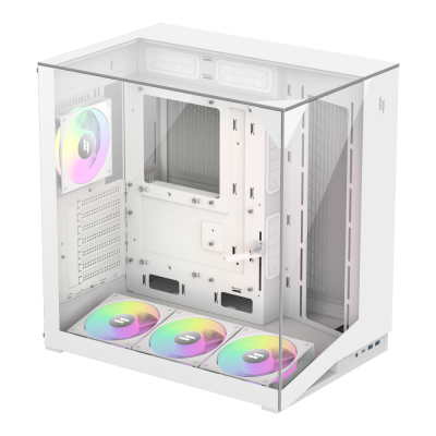 Gamemax Case  |  NEX C56 VC WH  |  ATX