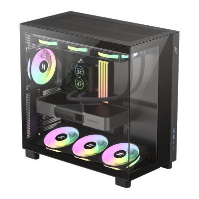 Gamemax Case  |  NEX C53 BK  |  ATX / BTF