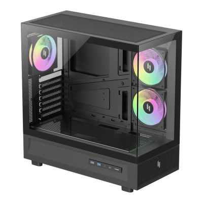 Gamemax korpuss  |  NEX C51 BK  |  ATX / BTF