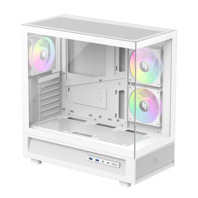 Gamemax korpuss  |  NEX C51 WH  |  ATX / BTF