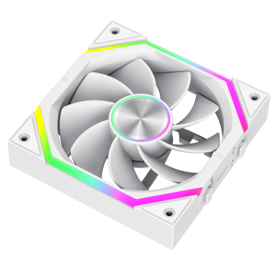 GameMax FN12A-N2 WL-RW  |  Computer Case Fan  |  White