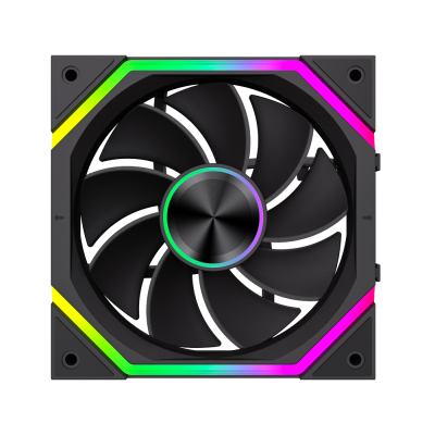 GameMax FN12A-N2 WL-R  |  Cooling Fan  |  Black