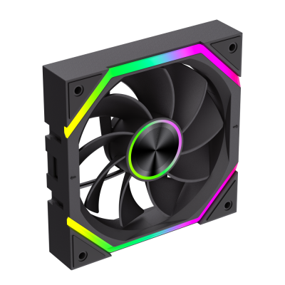 GameMax FN12A-N2 WL-R  |  Cooling Fan  |  Black