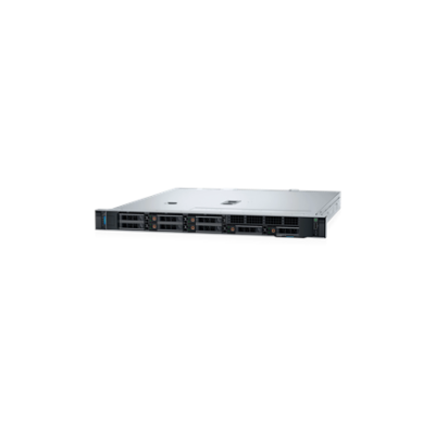 Dell PowerEdge  |  R360  |  Rack (1U)  |  Intel Xeon 6  |  1  |  6369P  |  8  |  16  |  3.3 GHz  |  2x32GB / 1x480GB  |  SATA  |  Līdz 8 x 2.5"  |  PERC H755  |  iDRAC9 Enterprise  |  Barošanas avots 2x700 W  |  ReadyRails Sliding Rails  |  Nav OS  |  Gar
