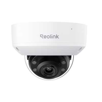 Reolink  |  4K IK10 Vandal-Proof PoE Camera with 5X Optical Zoom  |  RP-PCV8MZ  |  Dome  |  8 MP  |  F2.7-13.5mm / F1.6  |  IP67  |  H.265 / H.264  |  Micro SD, Max. 512 GB