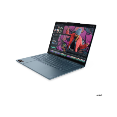 Lenovo Yoga Slim 7 14AKP10 14 WUXGA AMD R5 AI 330 / 16GB / 512GB / AMD Radeon 820M / WIN11 Home / ENG Backlit kbd / Tidal Teal / 2Y Warranty  |  Lenovo