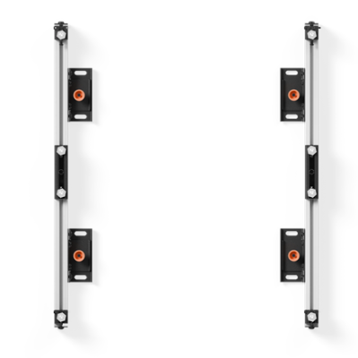 EDBAK ULS2337 UniversalLED System for 2 cabinets 600 x 337.5  |  Black