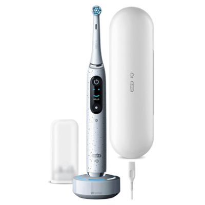 Oral-B  |  Electric Toothbrush  |  iO10 Series  |  Rechargeable  |  For adults  |  Number of brush heads included 1  |  Number of teeth brushing modes 7  |  Stardust White